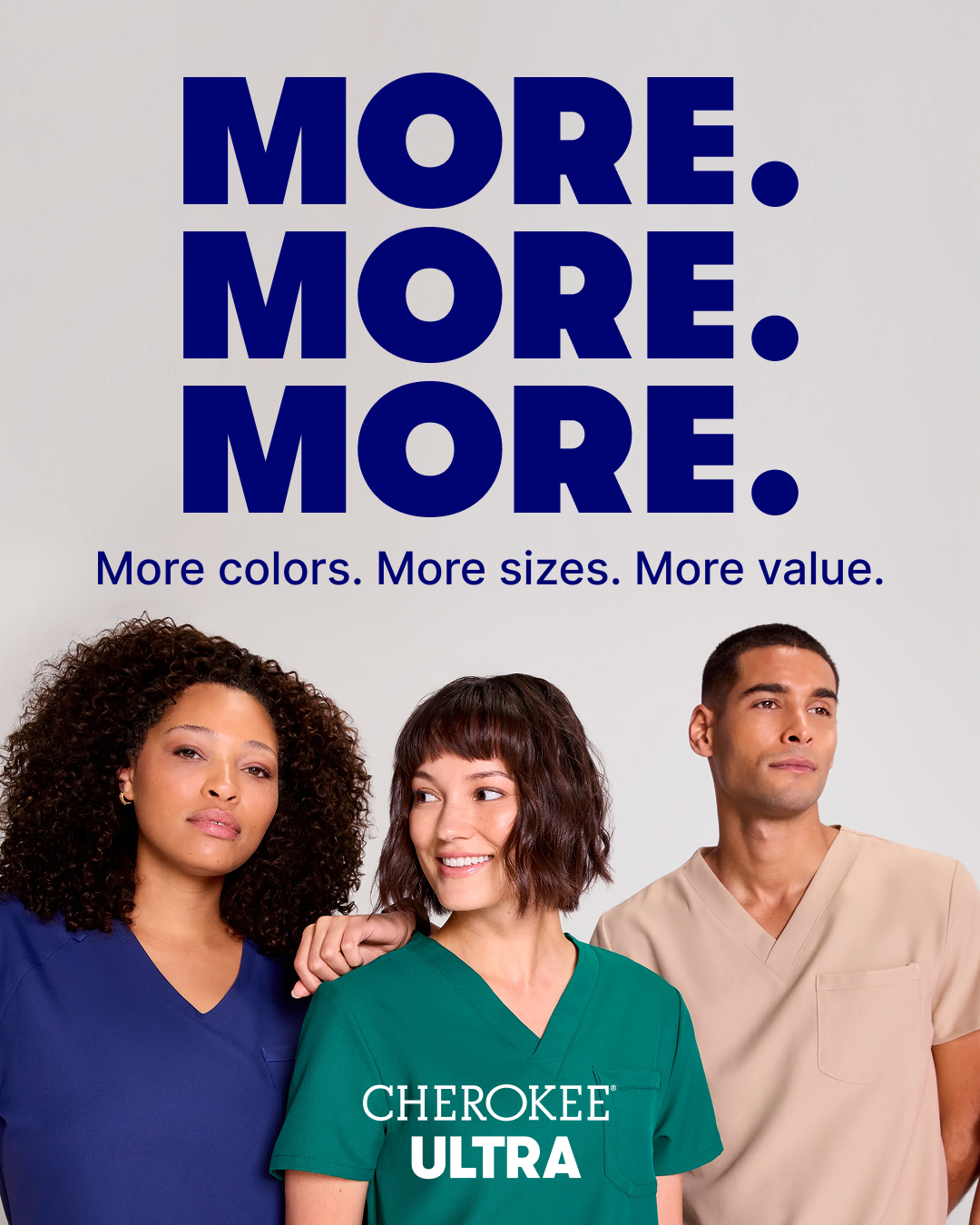 Cherokee Uniforms Facebook ad