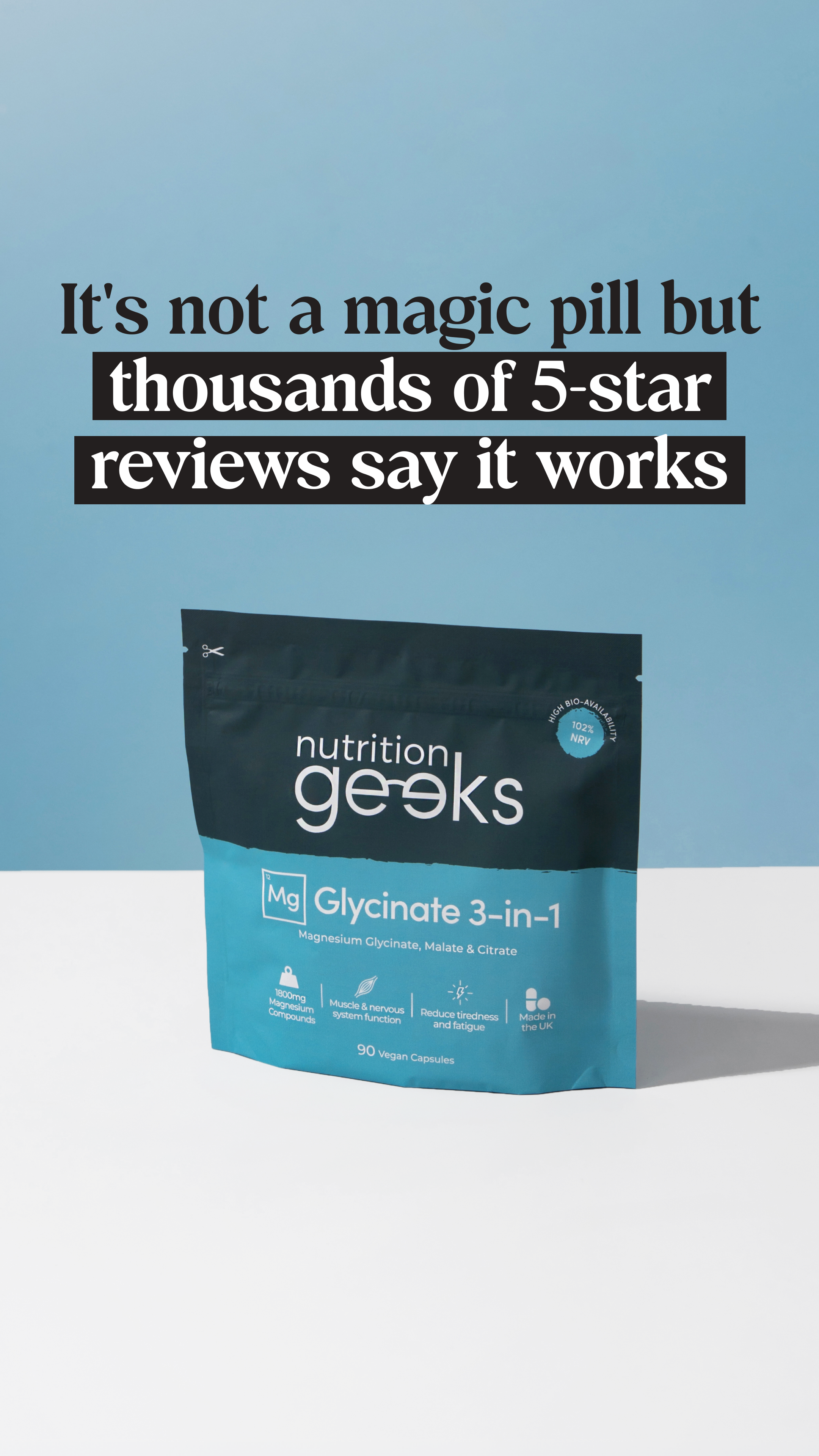 Nutrition Geeks Facebook ad