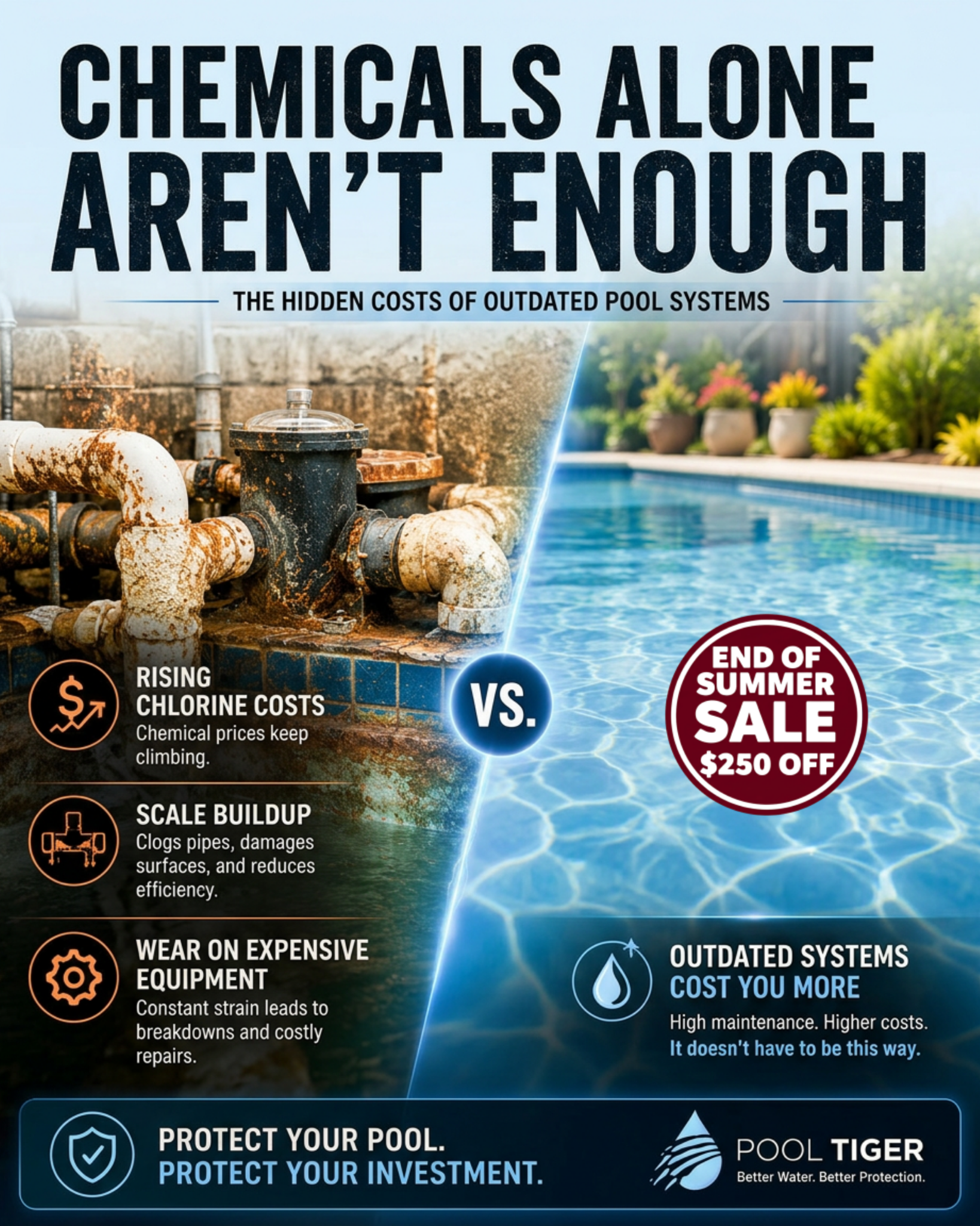 Pool Tiger Facebook ad