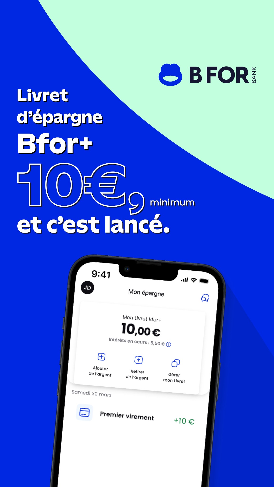 BforBank Facebook ad