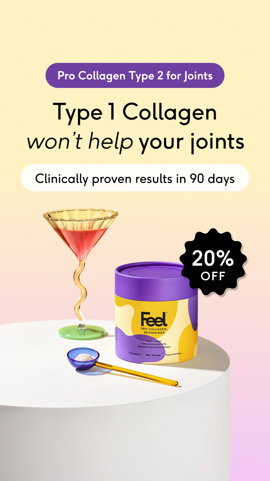 Feel Facebook ad