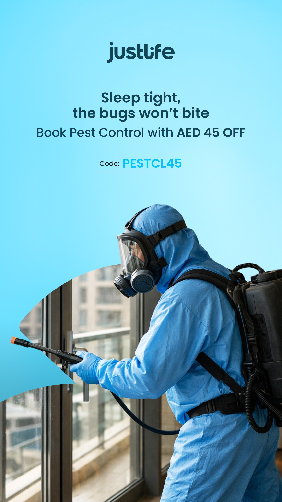 Justlife UAE Facebook ad