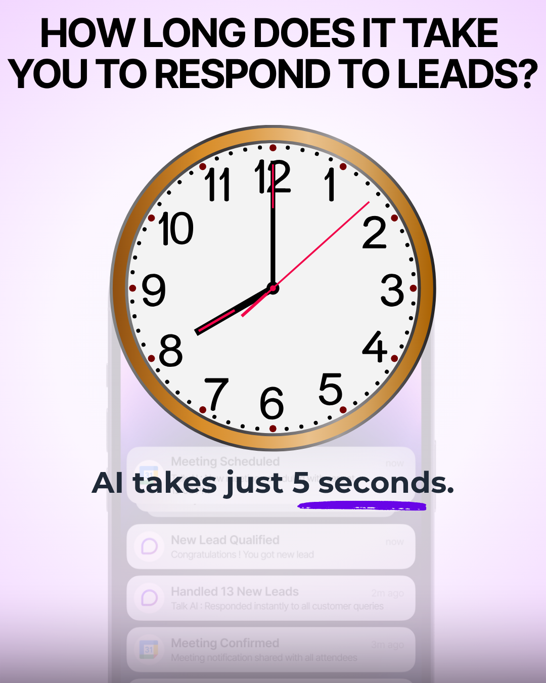 Talk AI Facebook ad: Try for FREE