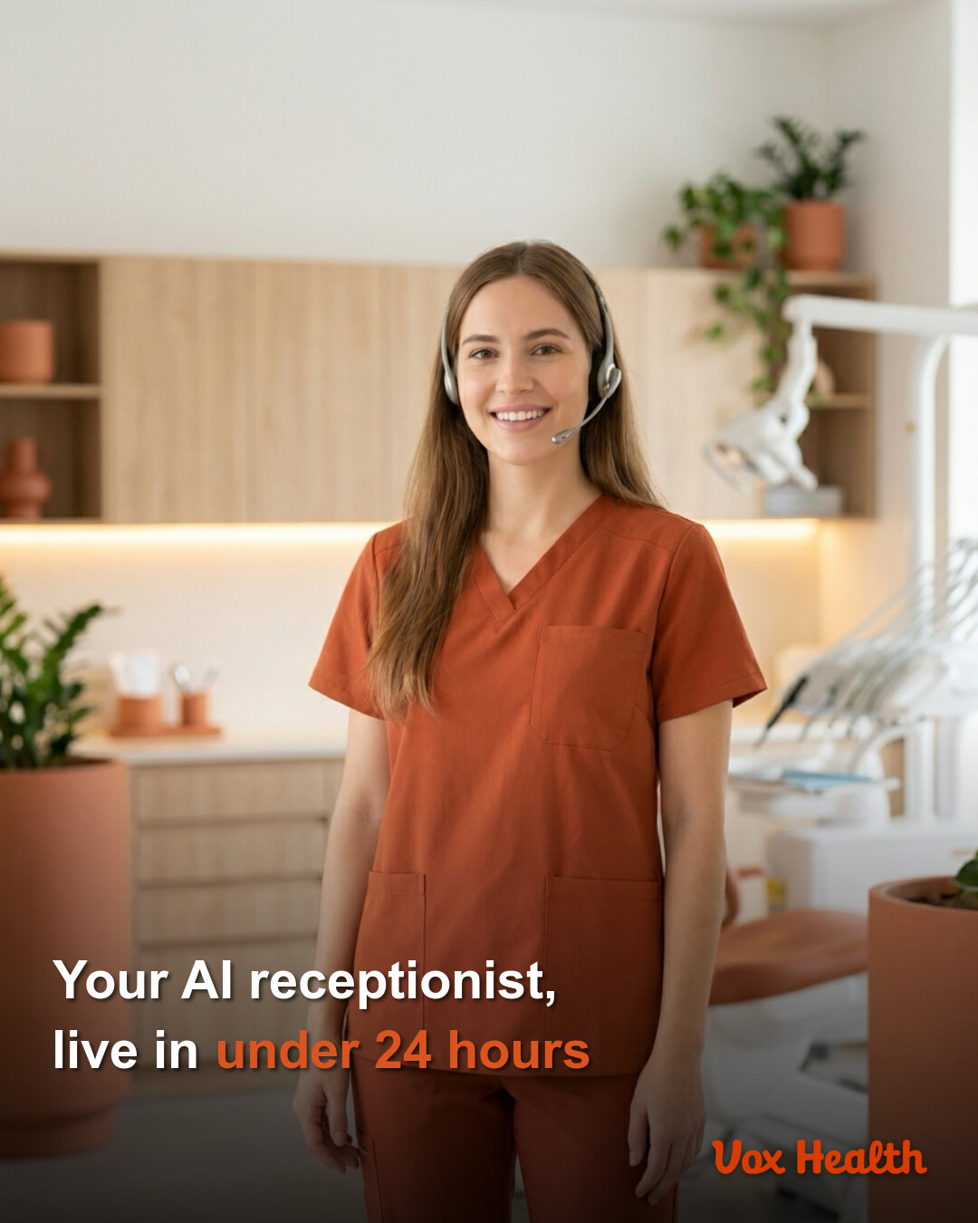 VoxHealth AI Facebook ad