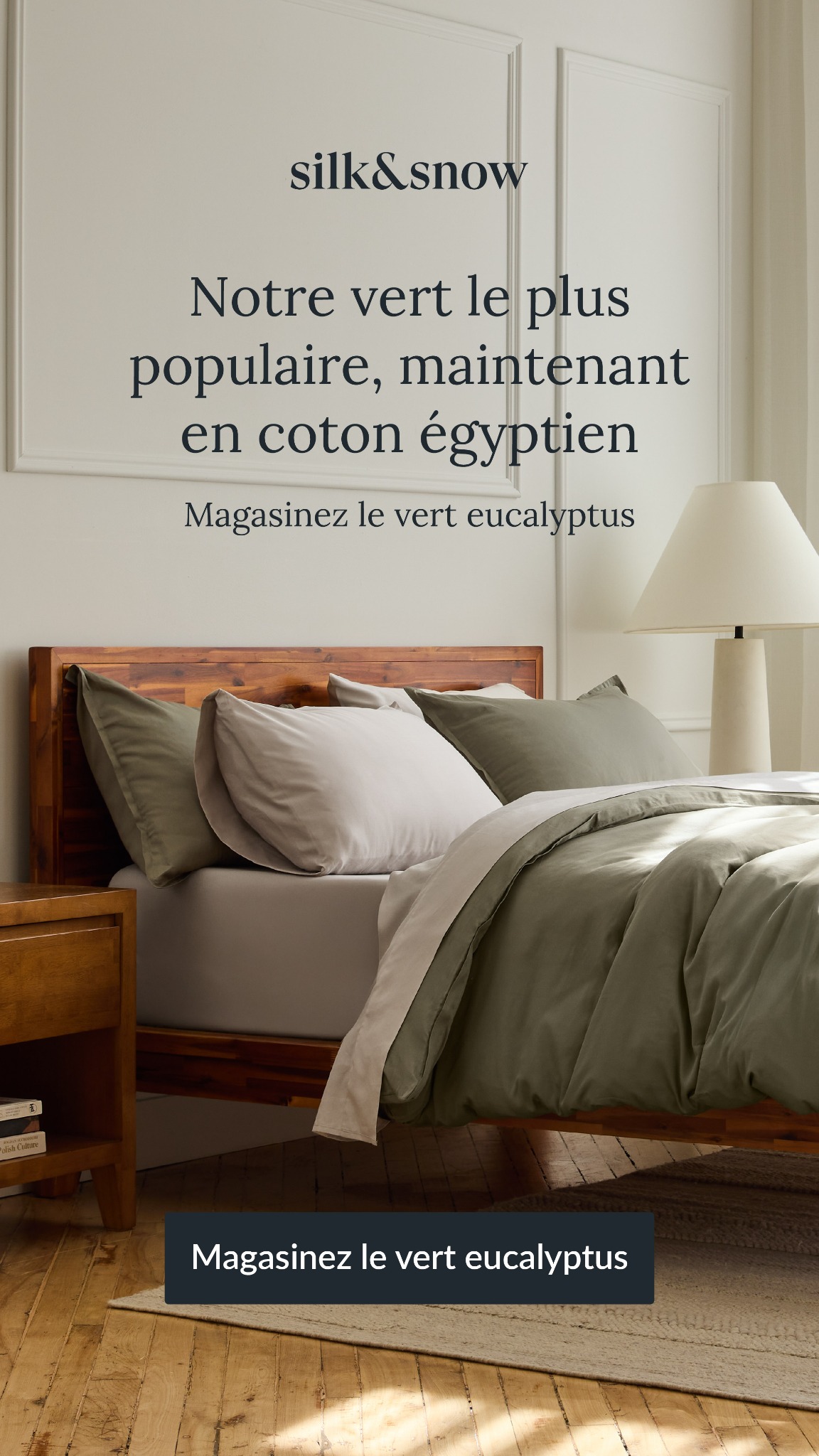 Maison Silk & Snow Facebook ad