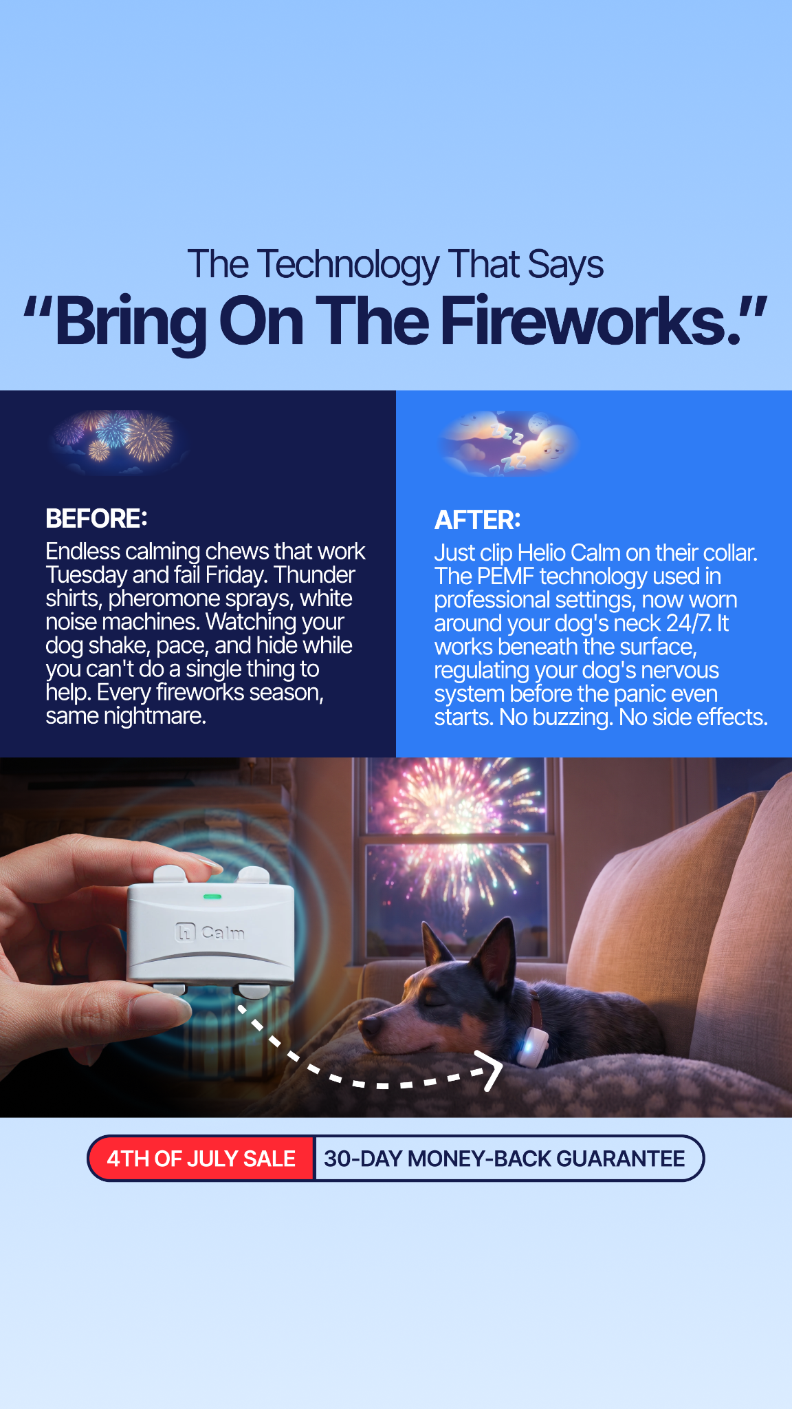 Helio Pet Facebook ad