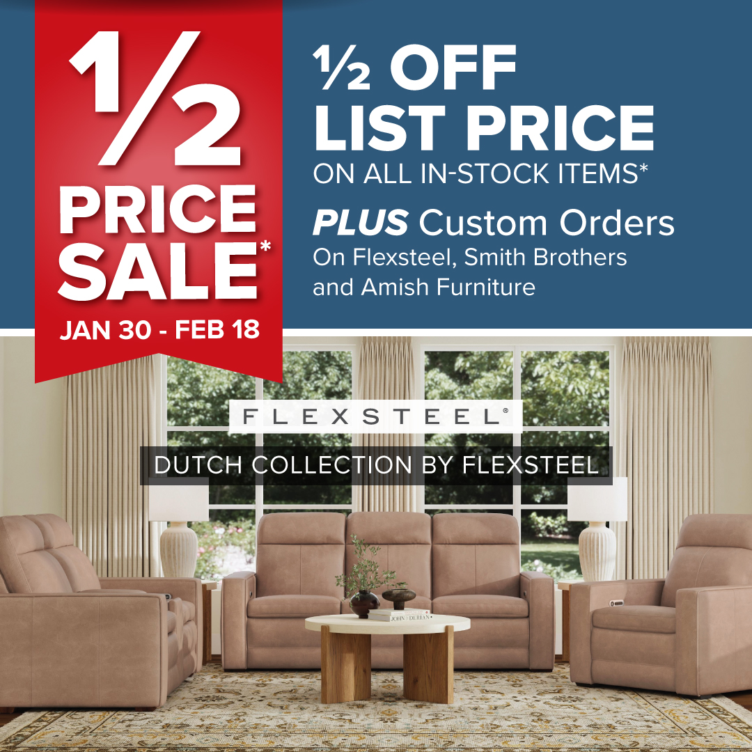 Mueller Furniture Facebook ad: HUGE Savings