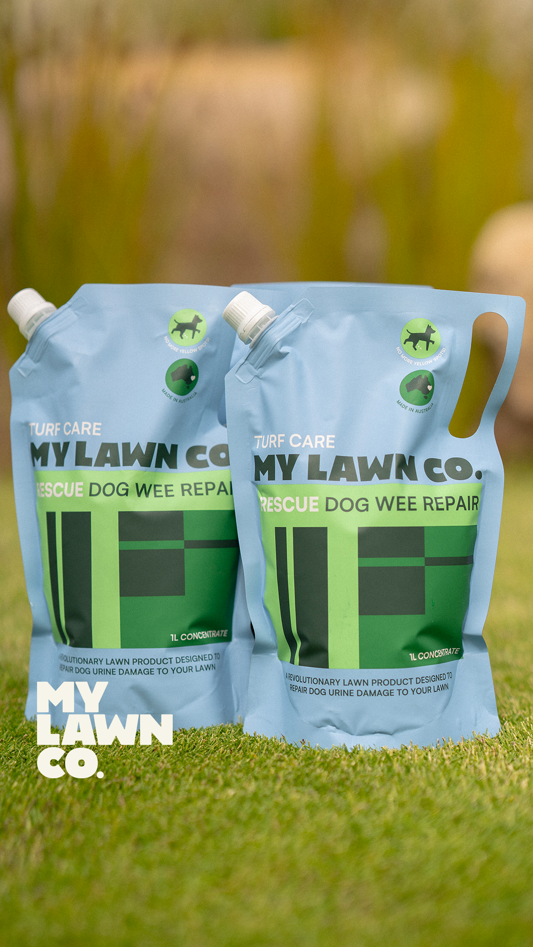My Lawn Co.  Facebook ad