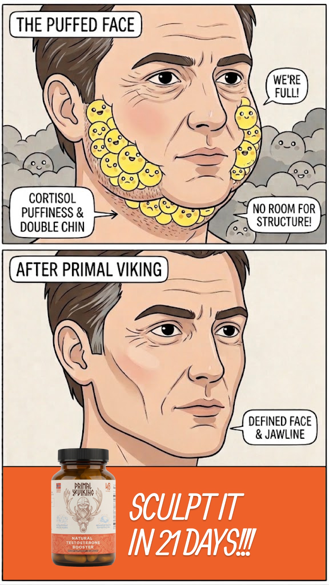 Primal Viking Facebook ad