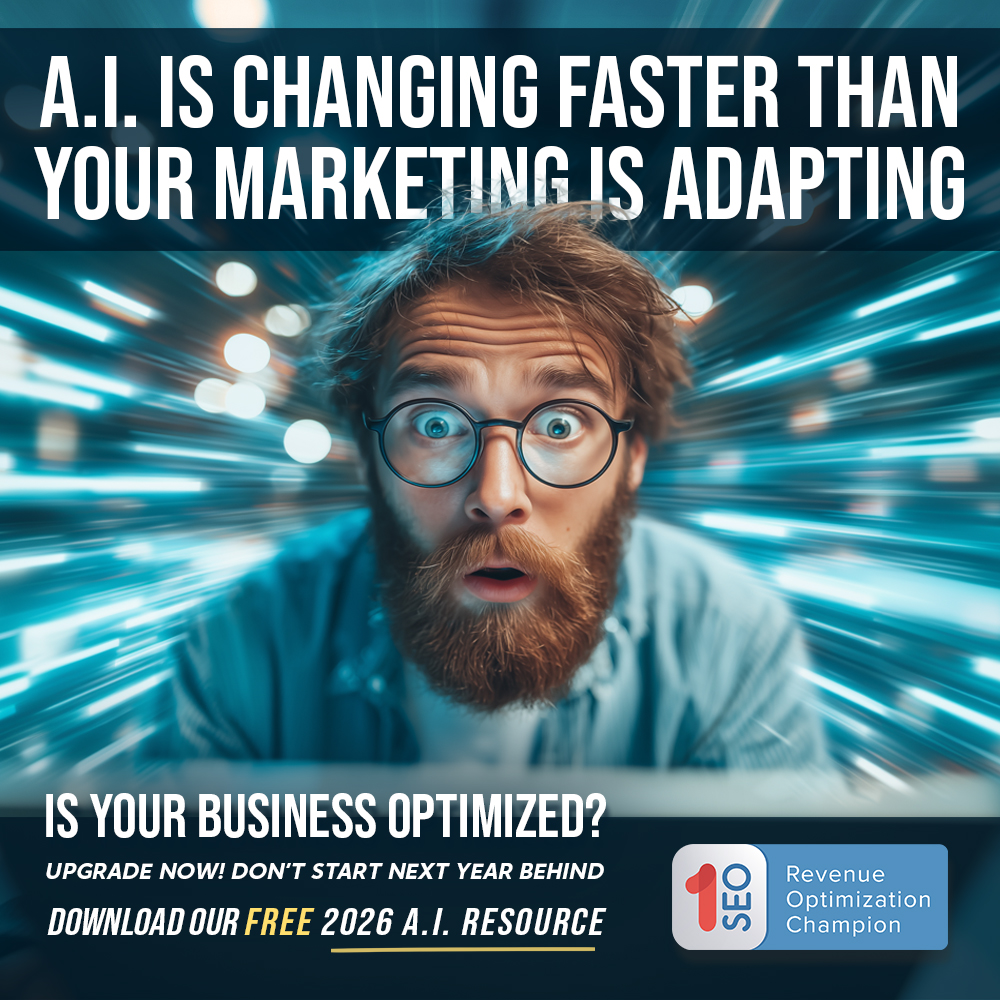 1SEO Digital Agency Facebook ad: AI Is Killing Your ROI. We'll Fix That.