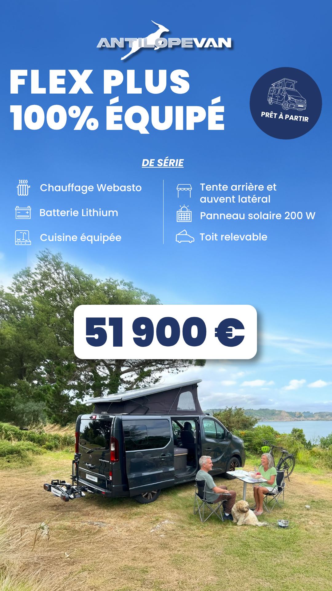 Antilope VAN Facebook ad