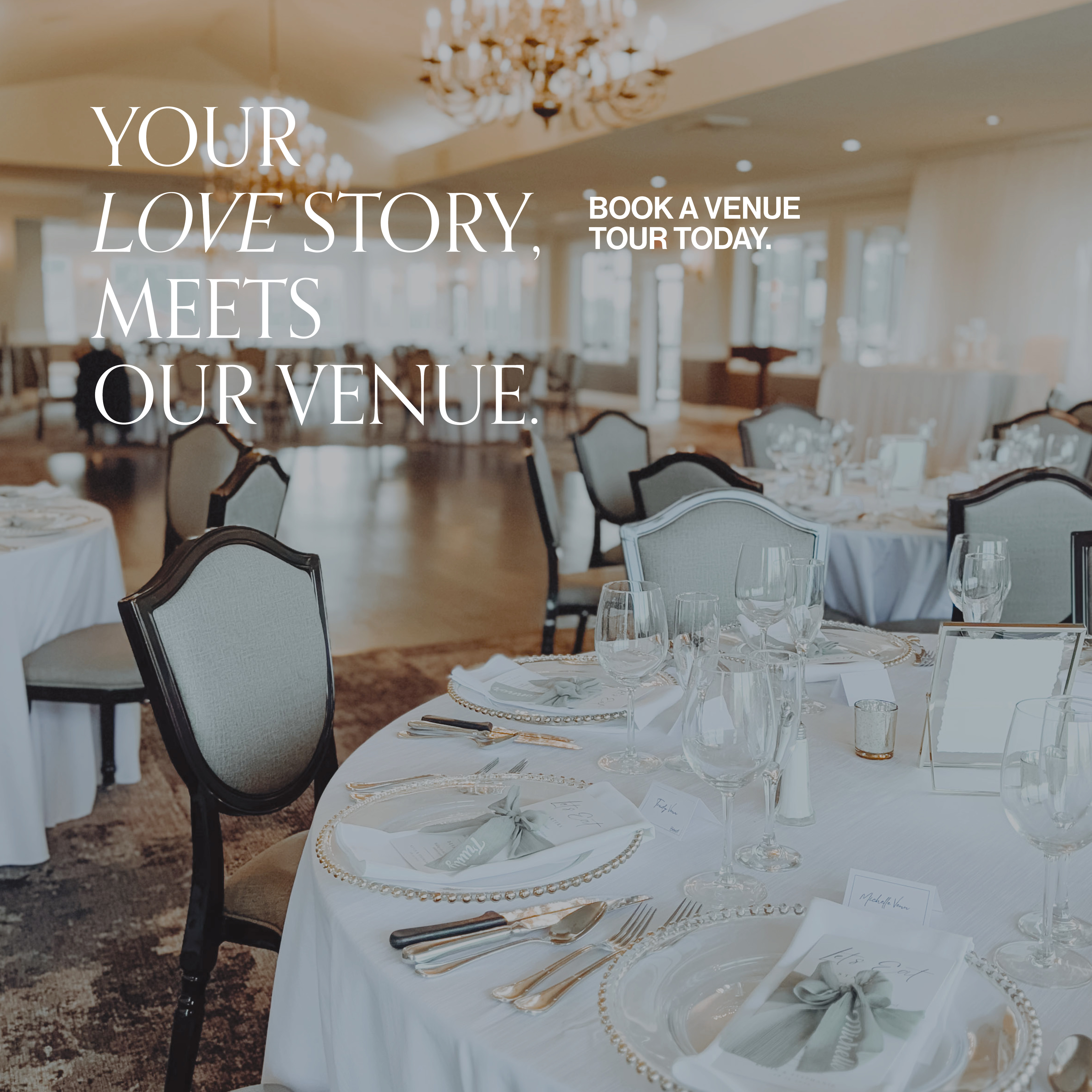 Royal Ashburn Golf Club Facebook ad: Choosing the perfect venue for your wedding is…