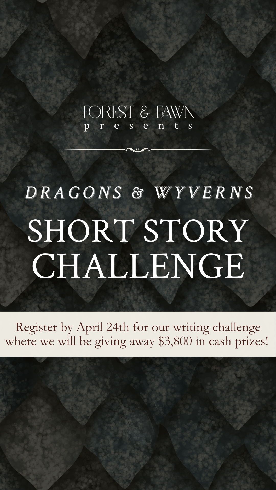Forest & Fawn Writers Facebook ad from Mar 13, 2026