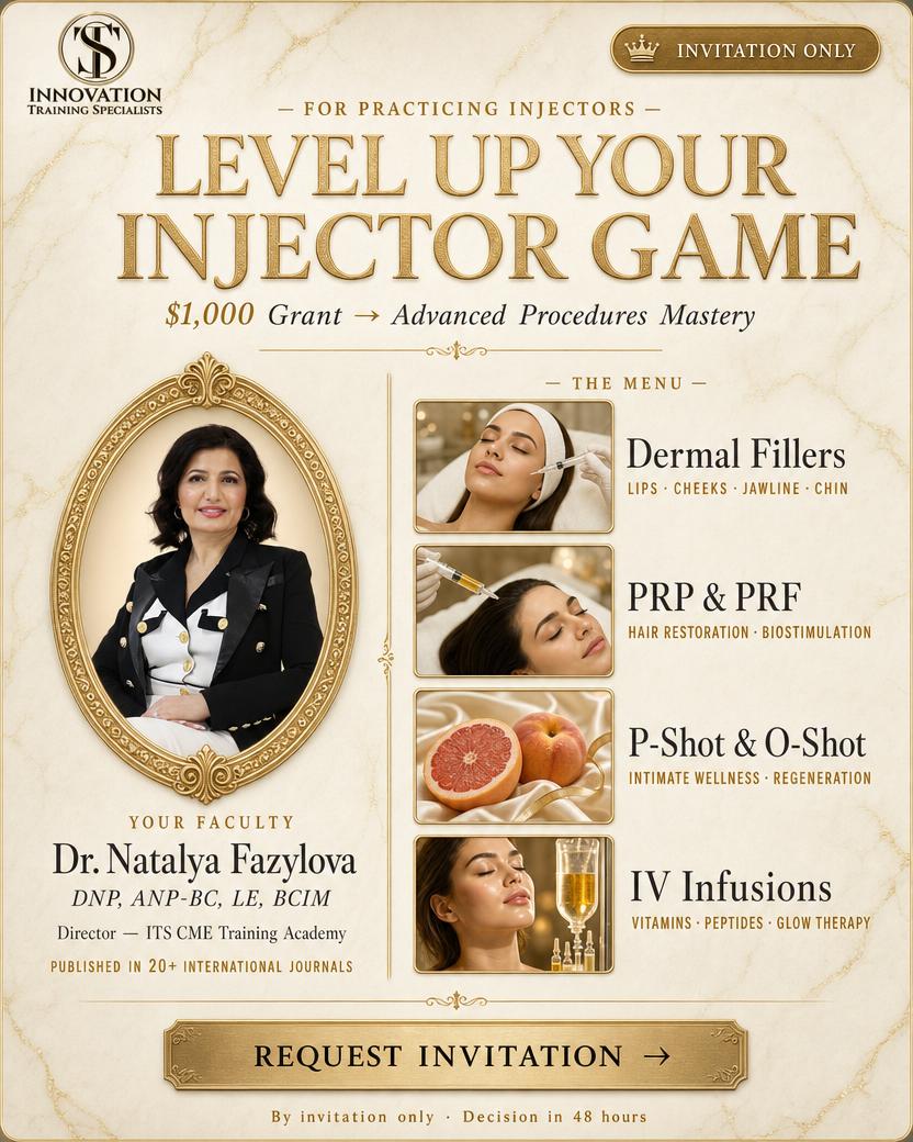 ITS Academy NYC Facebook ad: Ready to Inject Like a Pro? Train With Real Patients in NYC!