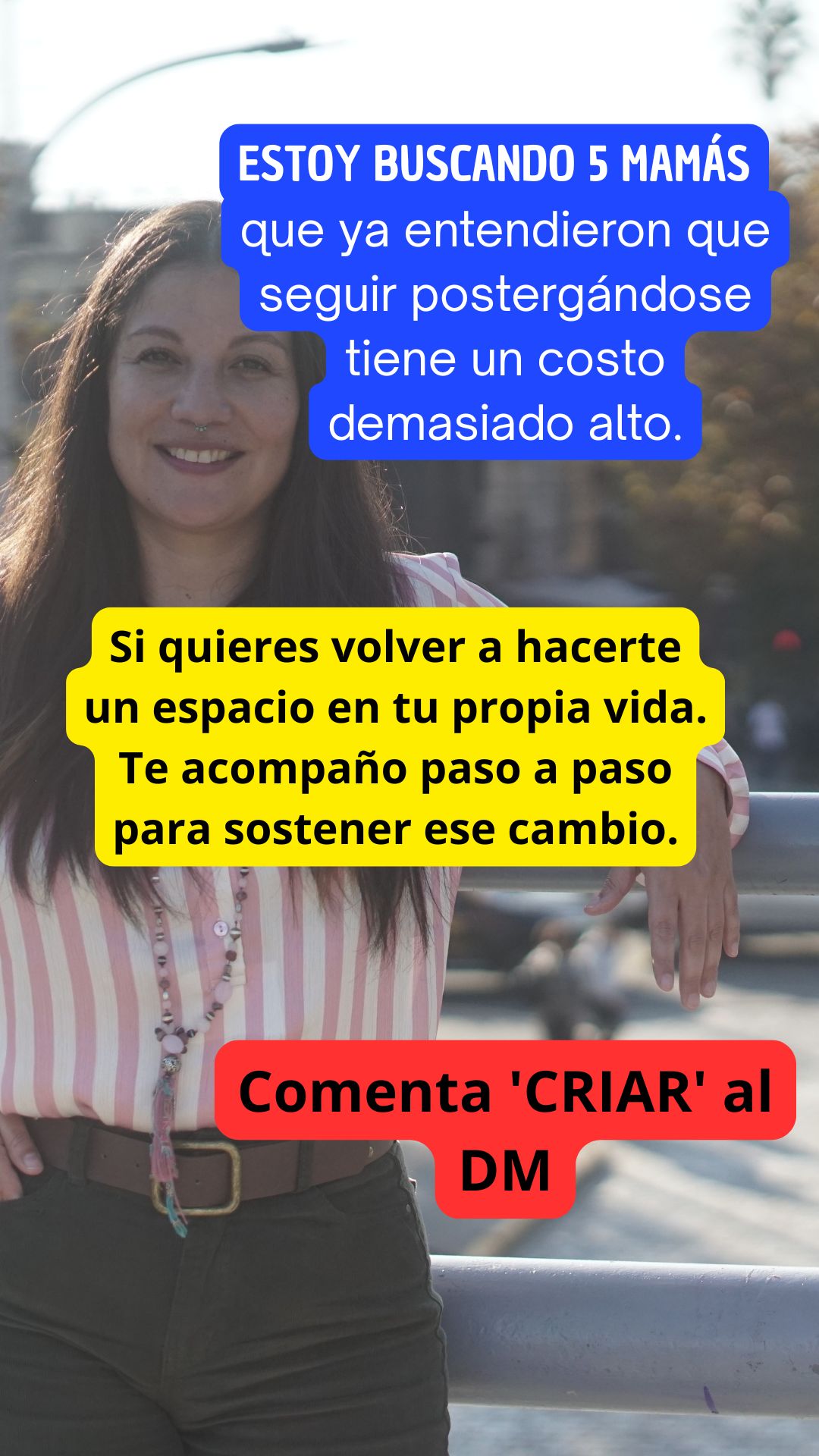 Paula/ Psicóloga acompañando la crianza consciente Facebook ad: Programa de acompañamiento grupal
