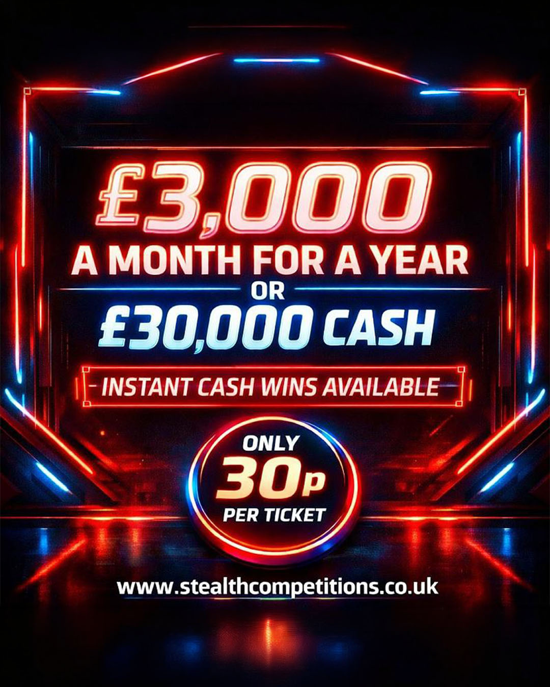 Stealth Competitions Facebook ad