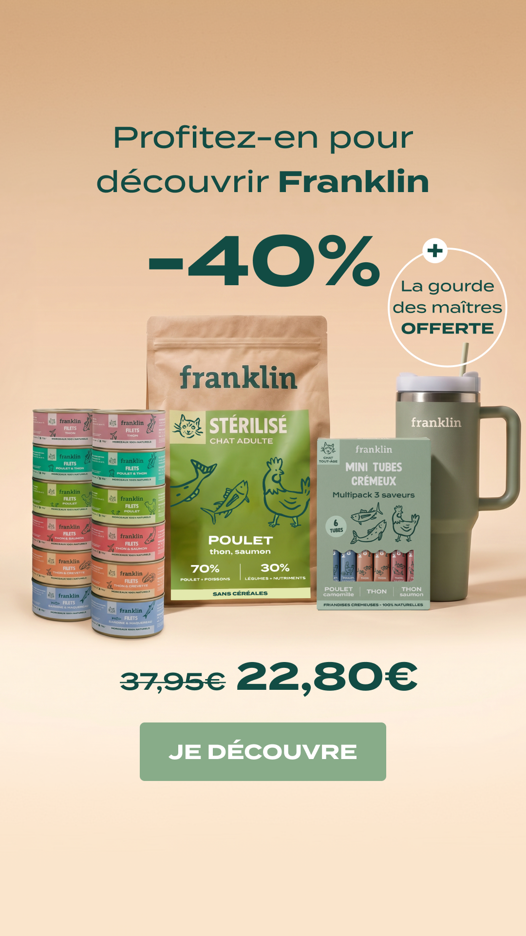 Franklin Pet Food Facebook ad