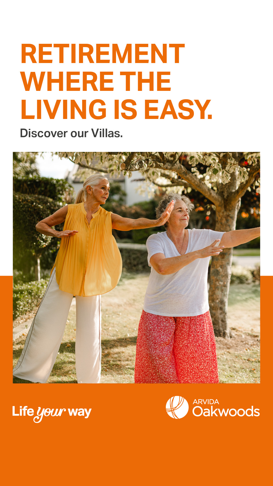 Arvida Living Well Communities Facebook ad