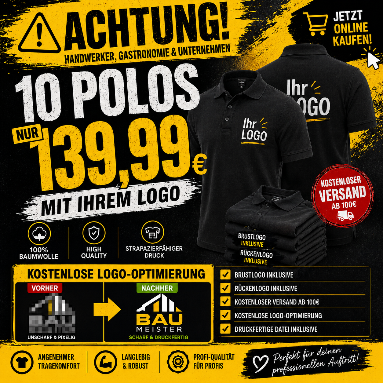 FirmenUniform Facebook ad