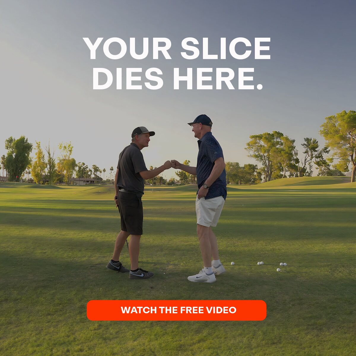Hank Haney's One-Shot Slice Fix Facebook ad