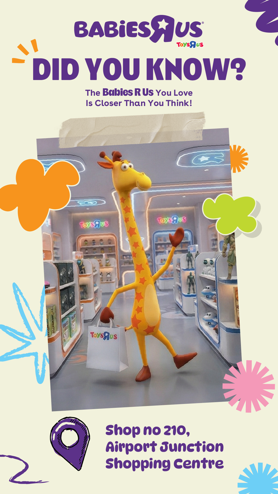 Toys R Us Babies R Us Botswana Facebook ad