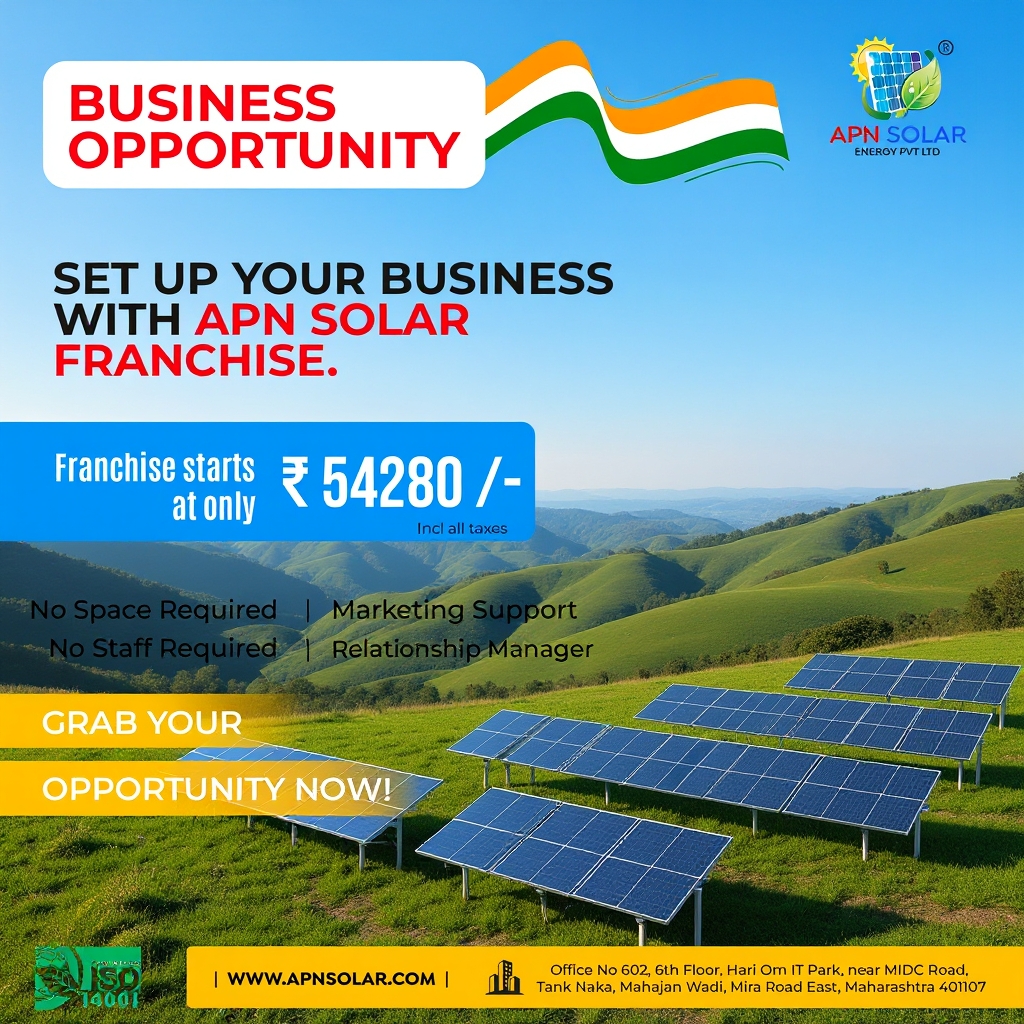 Apn solar Facebook ad: Own the Solar Opportunity in Your Area
