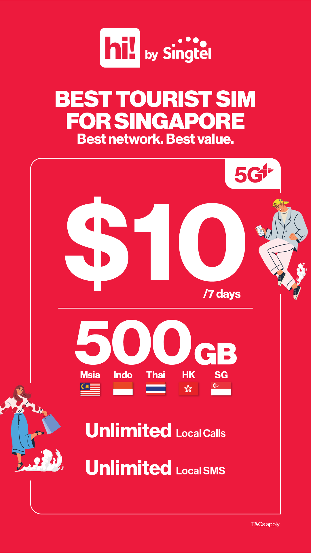 Singtel Facebook ad