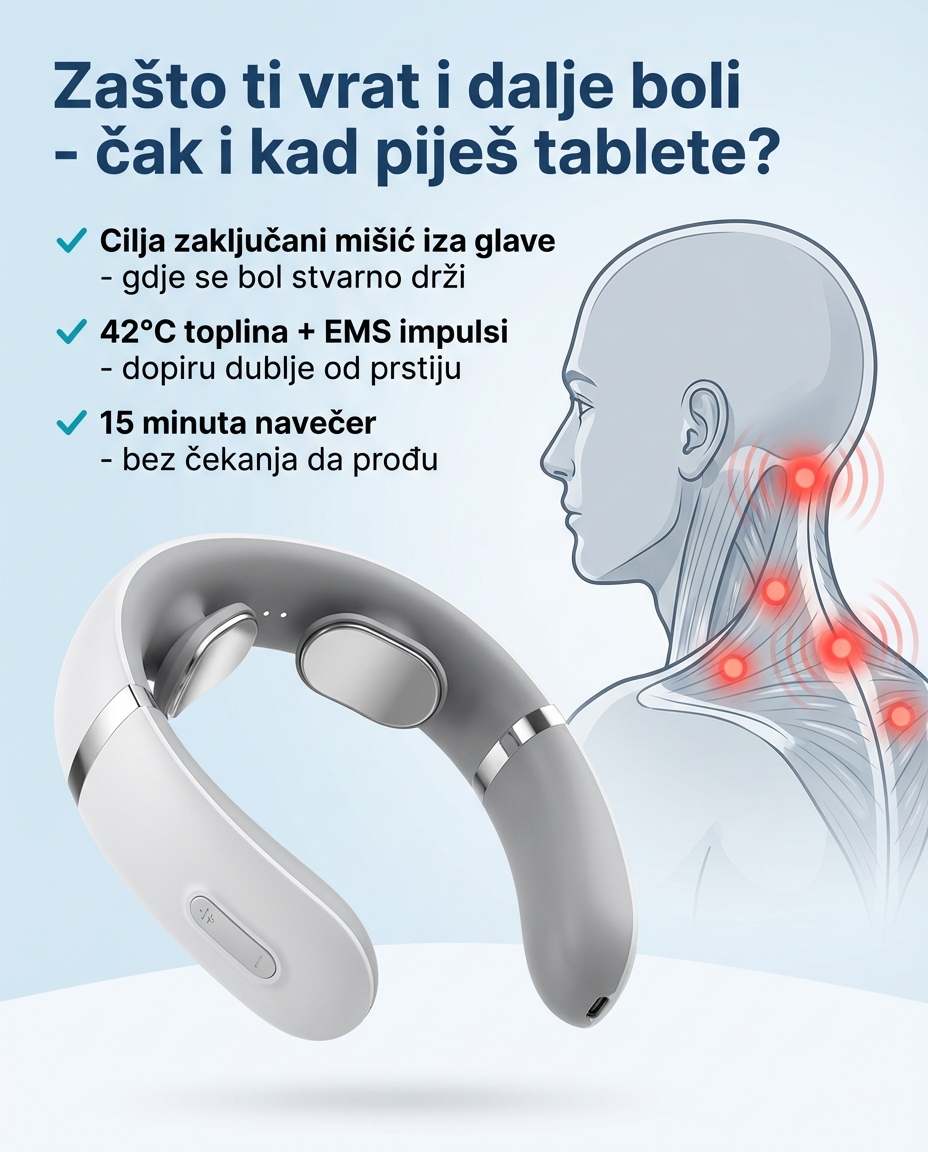 Luminiosa Facebook ad: Tvoj vrat nije umoran. Ugušen je.