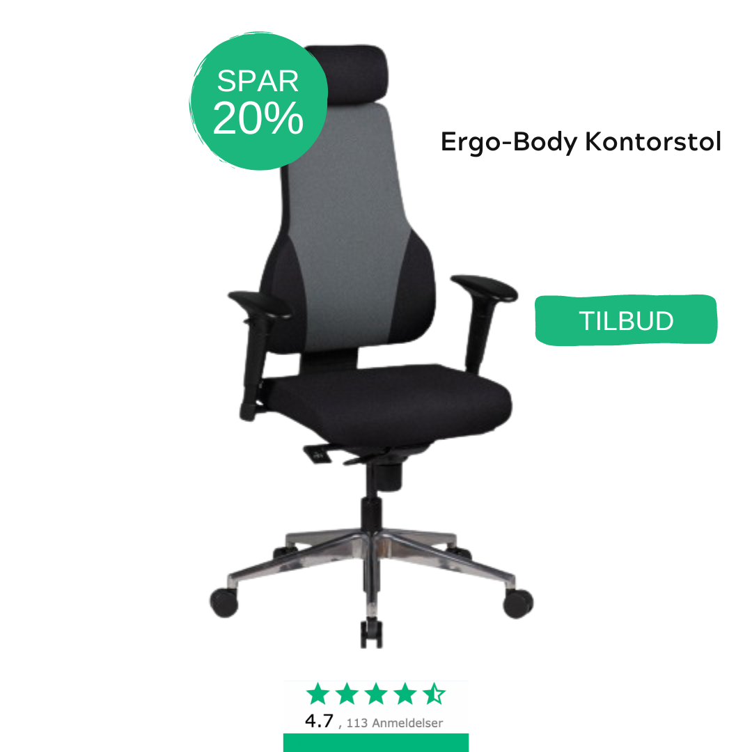 Dansk Kontorstole Forsyning Facebook ad: Spar 30% på alle kontorstole i en begrænset…