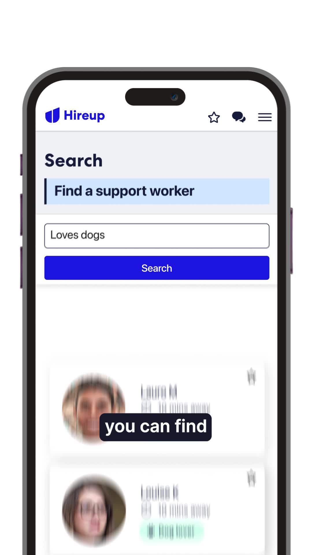 Hireup Facebook ad from Aug 12, 2026