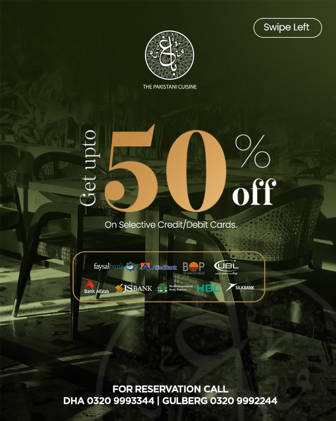 Bagh - The Family Restaurant Facebook ad