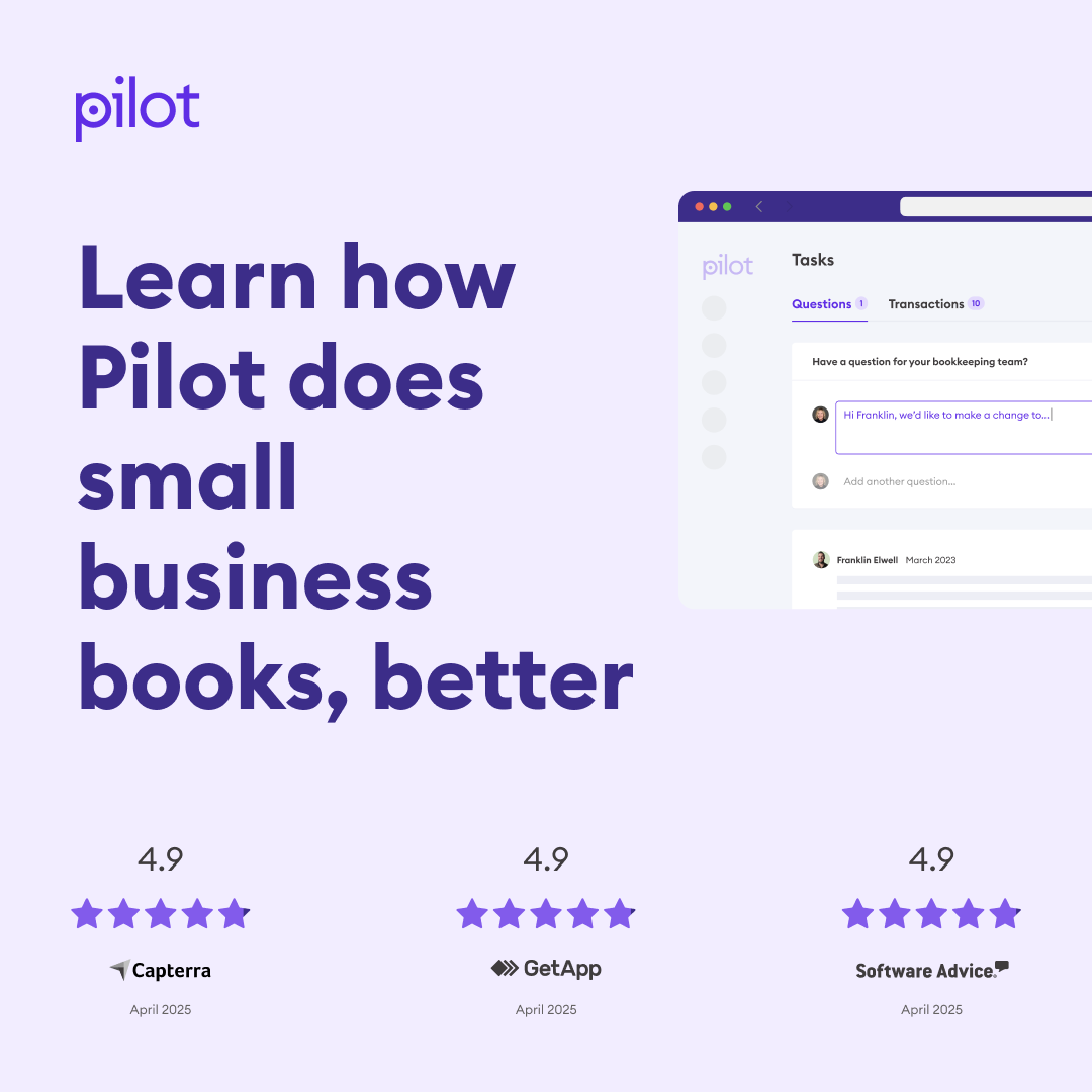 Pilot.com Facebook ad