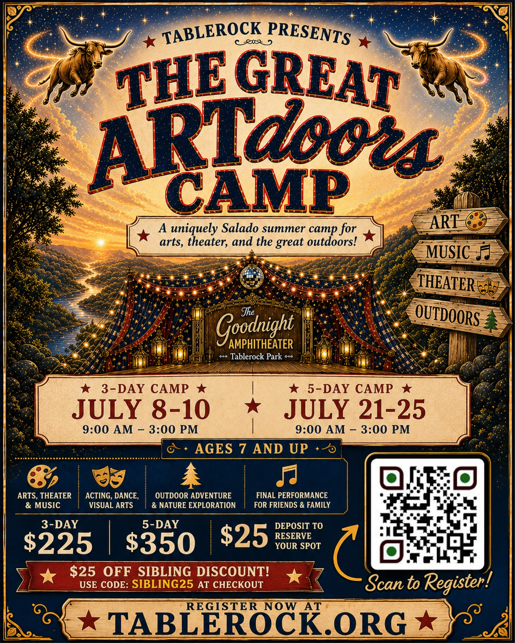 Tablerock of Salado Facebook ad: Home | The Goodnight Amphitheater at Tablerock Park