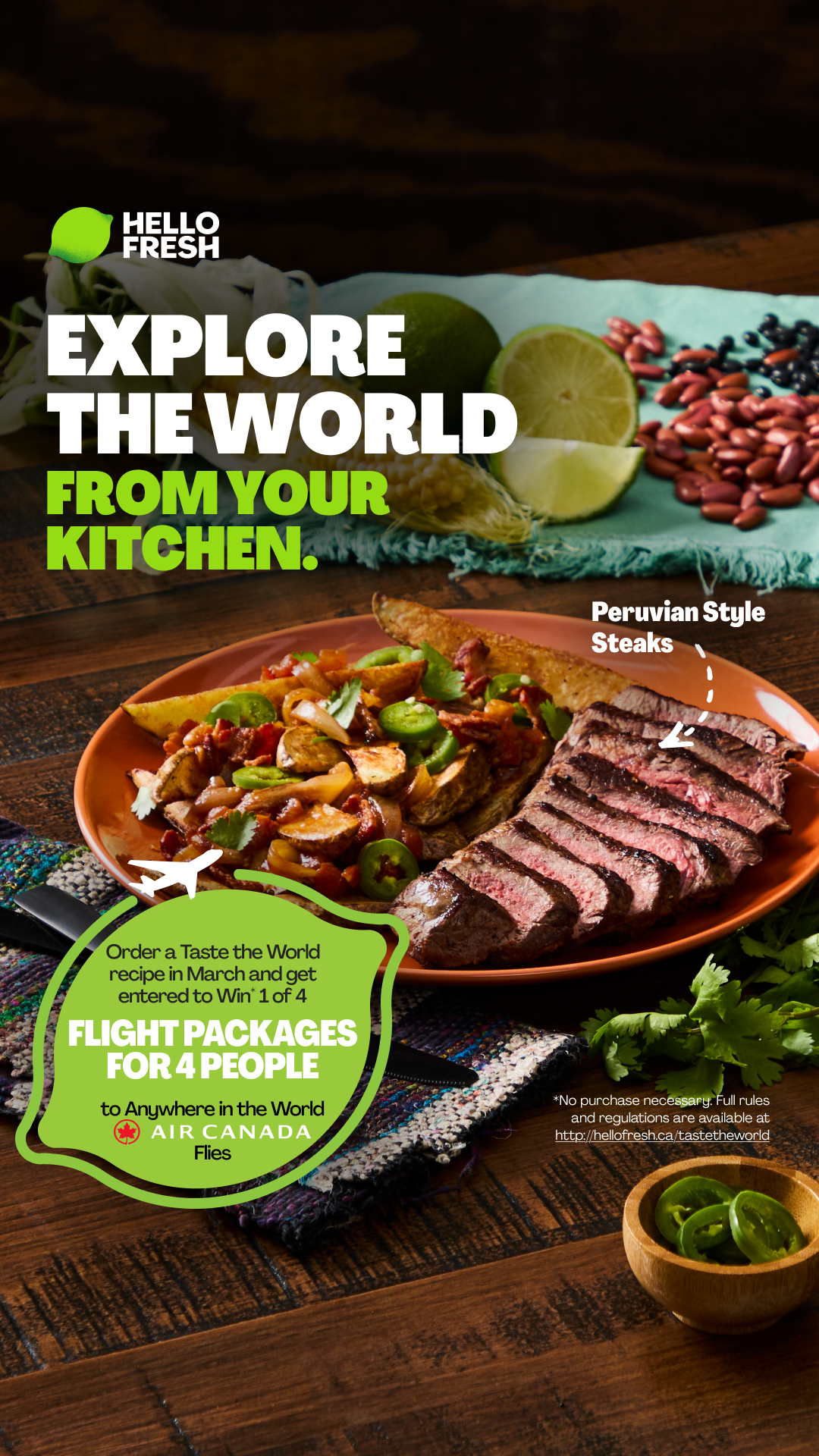 HelloFresh Facebook ad