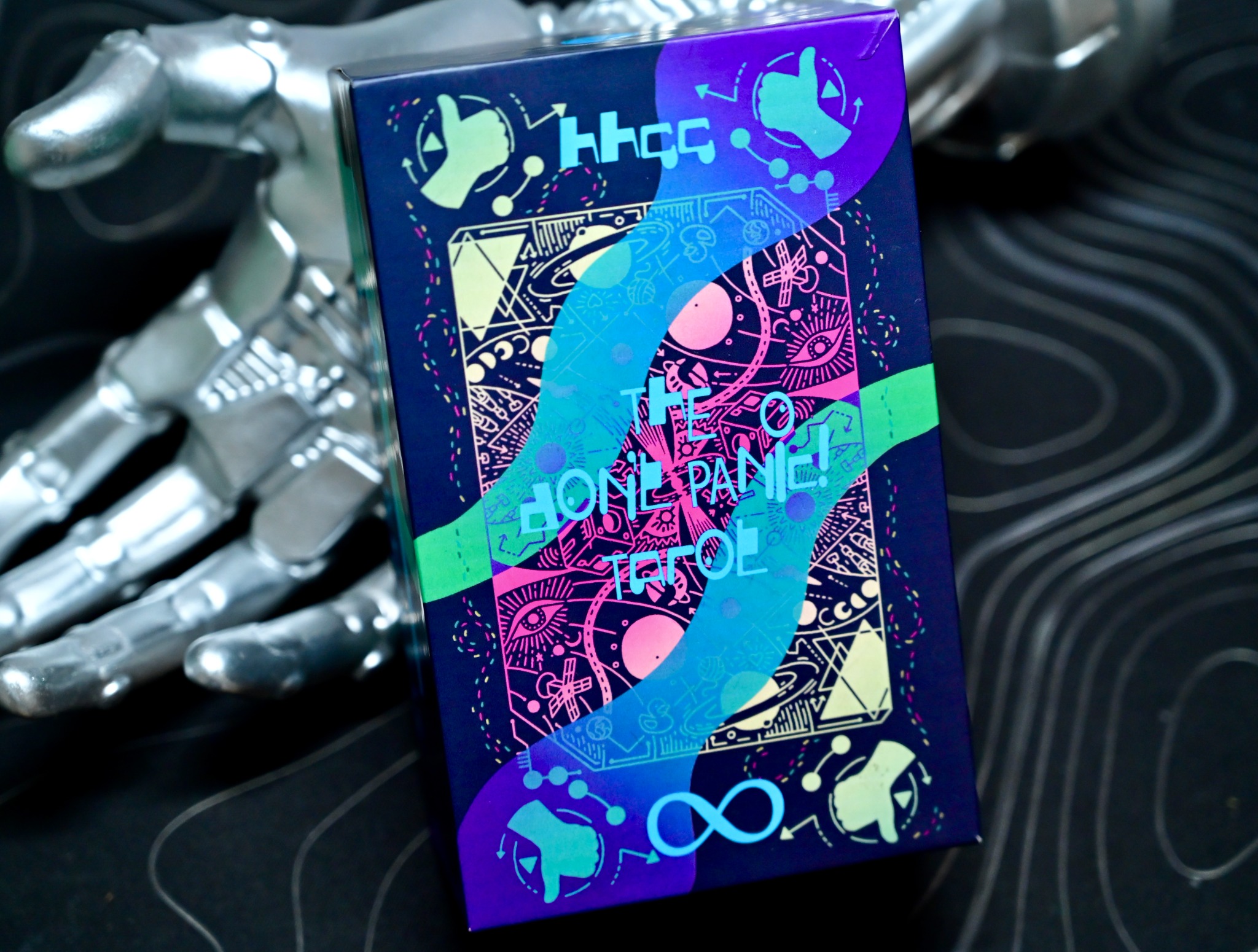 Prodigal Entertainment Facebook ad: Official Hitchhiker’s Guide Tarot Deck