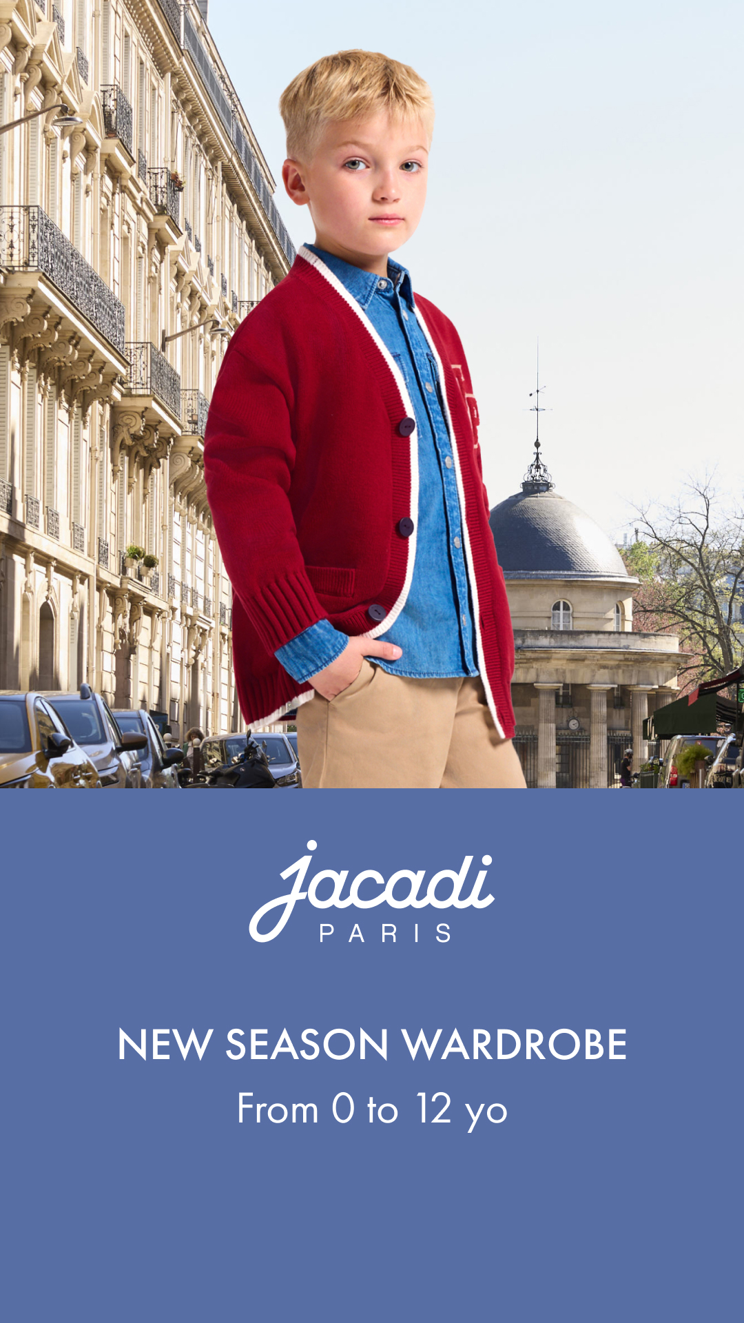 Jacadi Facebook ad