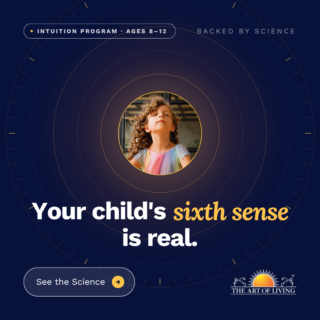 The Art of Living Facebook ad