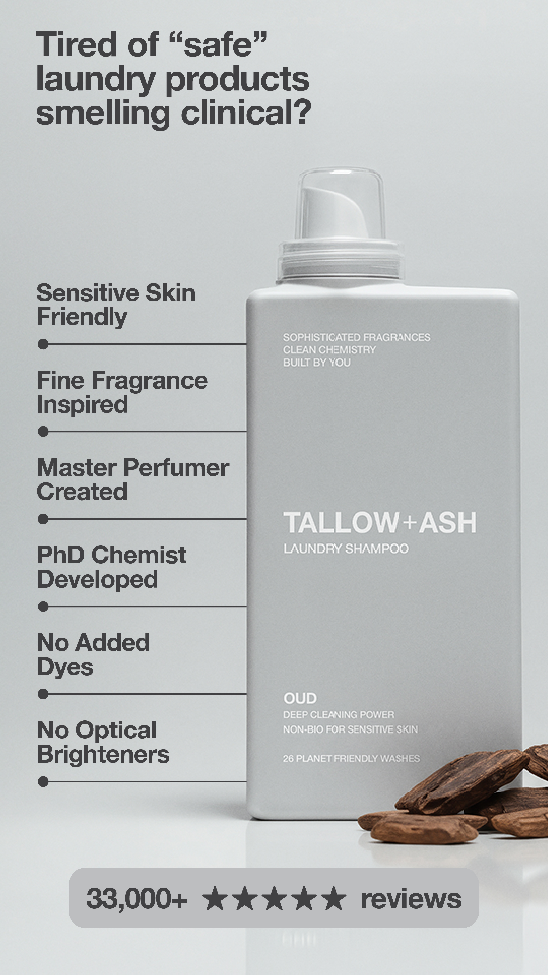 Tallow + Ash Facebook ad