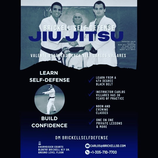 Brickell Self-Defense Jiu-Jitsu Facebook ad