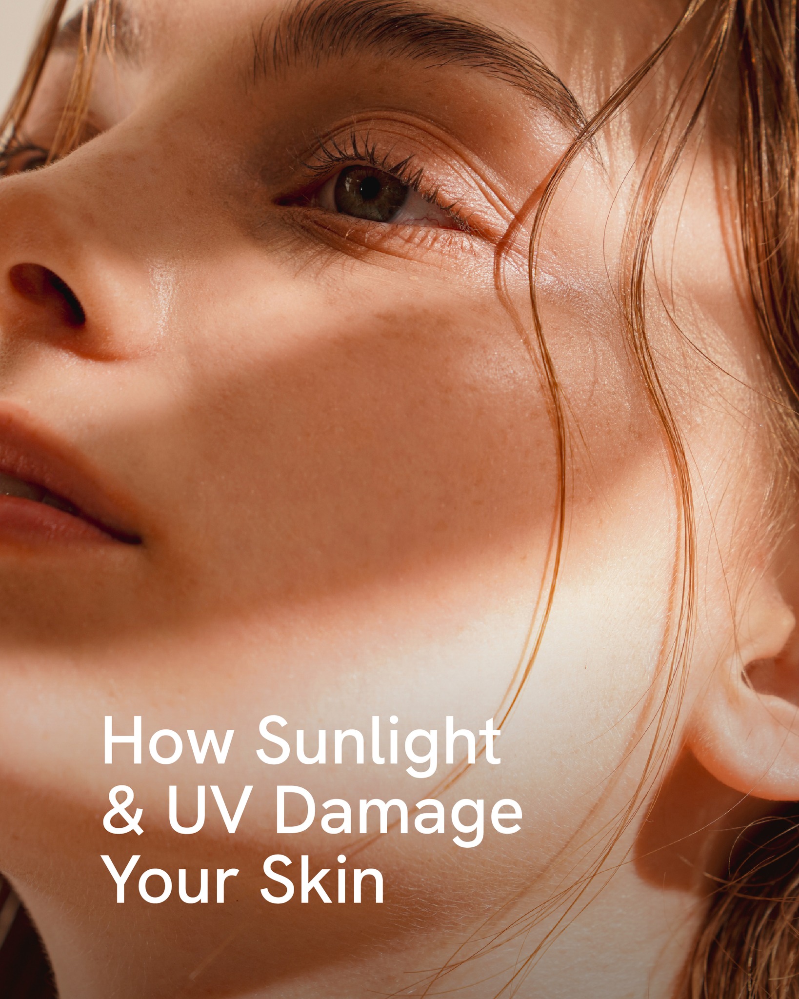 Slightly Skincare Facebook ad: แสง UV ศัตรูเงียบที่ทำร้ายผิวทุกวัน…