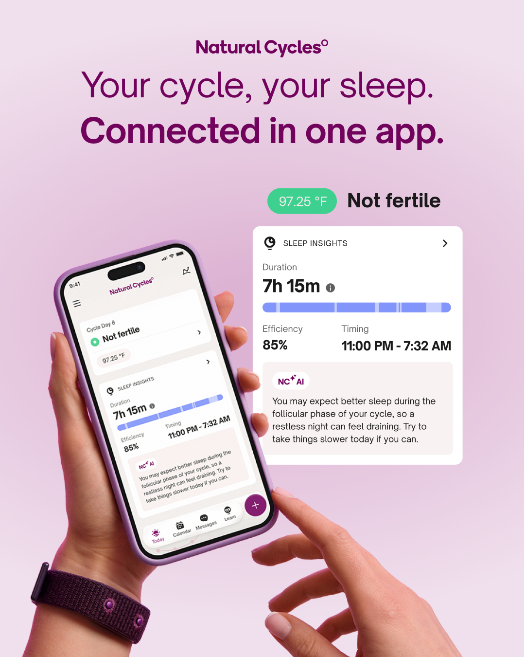 Natural Cycles Facebook ad