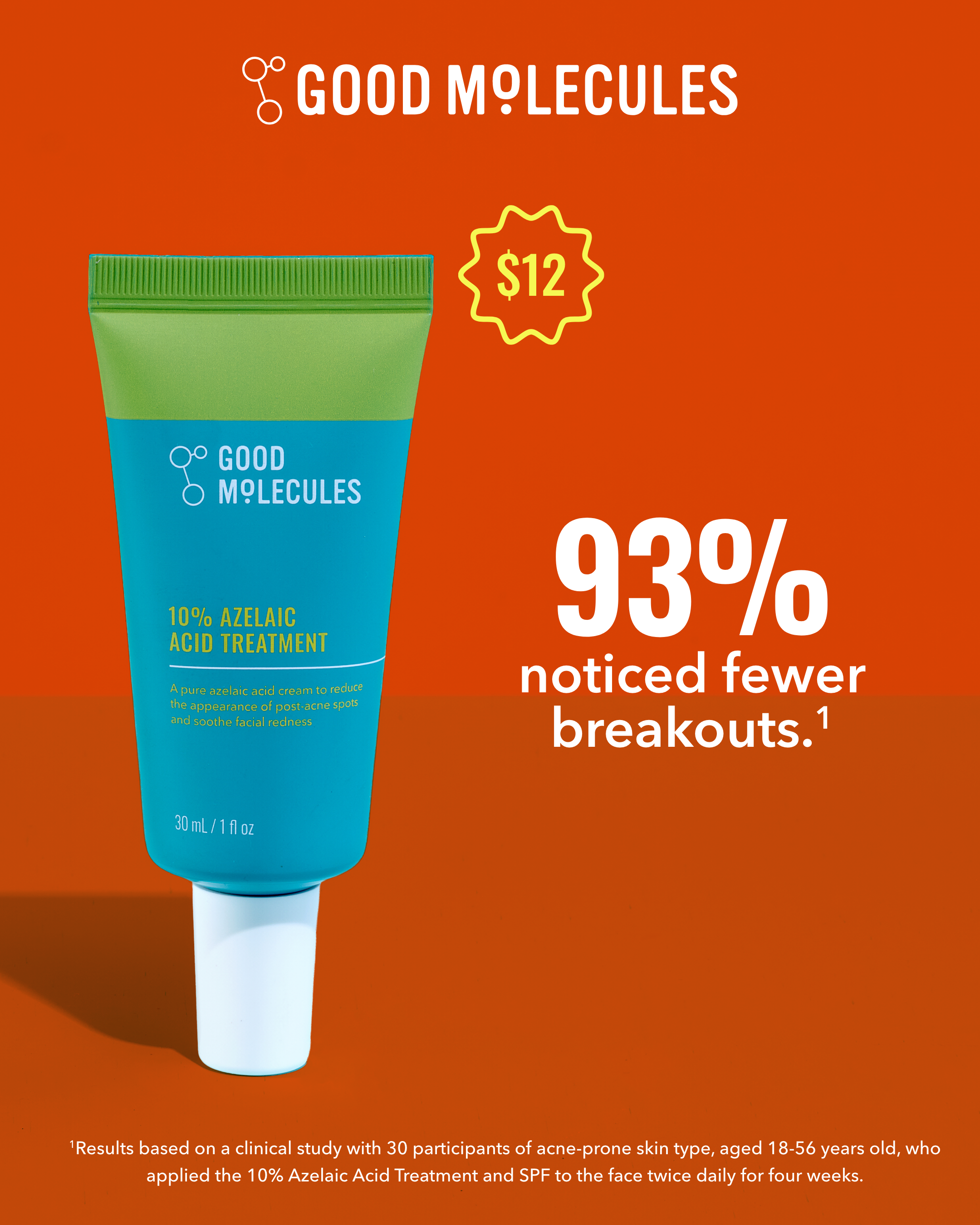 Good Molecules Facebook ad