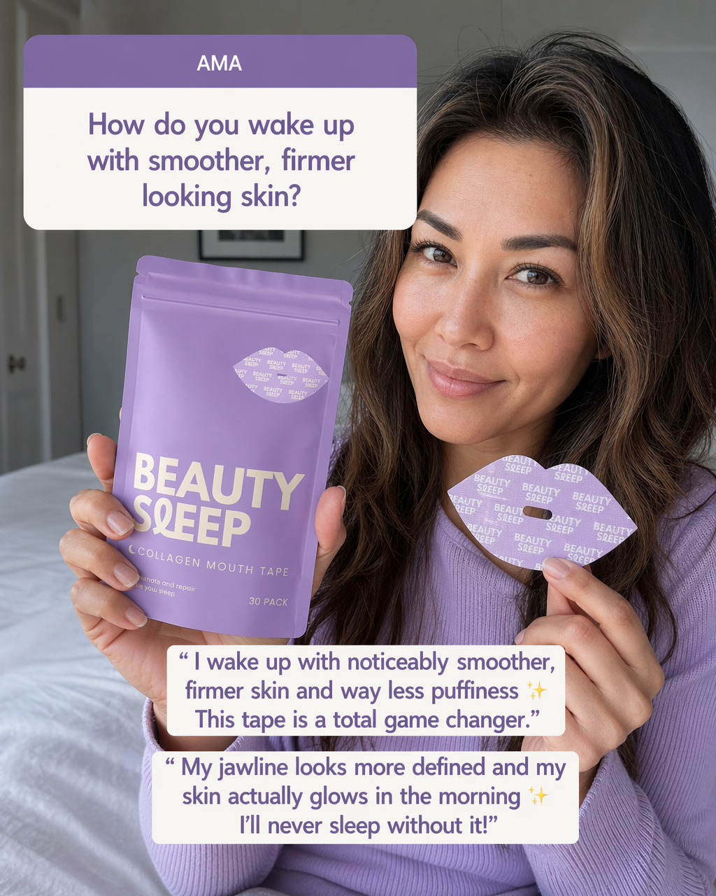 Beauty Sleep Facebook ad