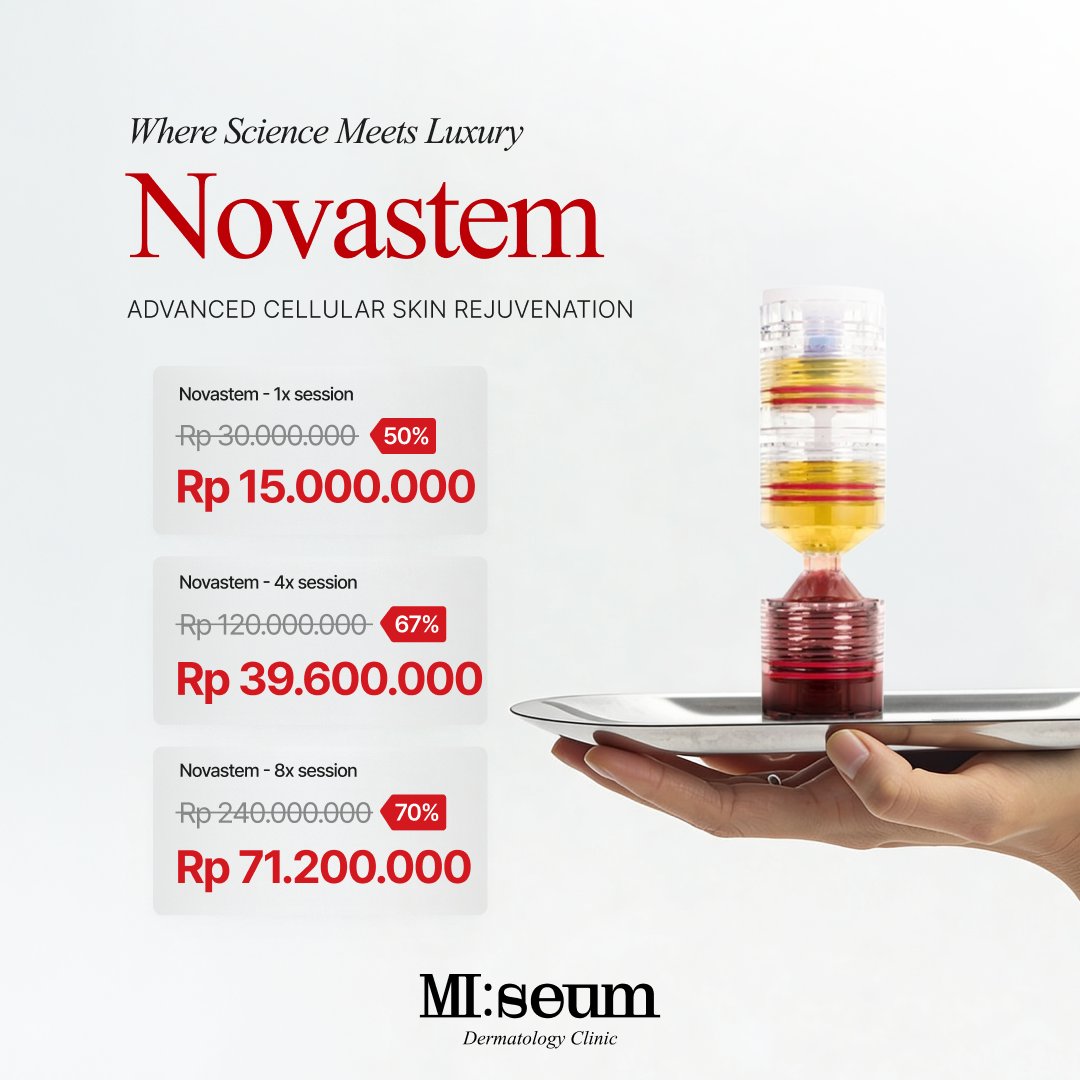 MiseumClinic.id Facebook ad: Aging Doesn't Start with Wrinkles