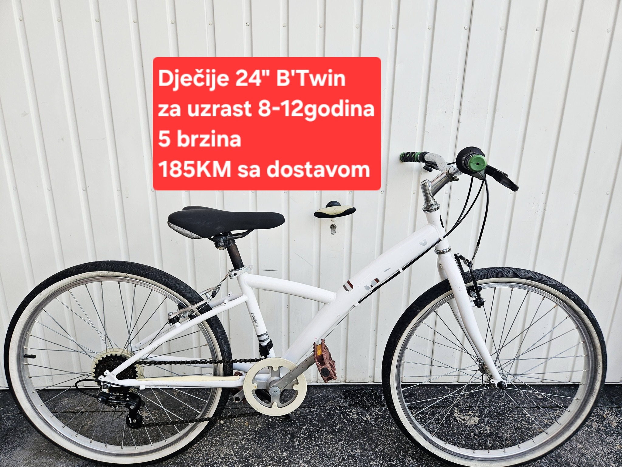 Bicikla iz uvoza Facebook ad: Dječija bicikla u ponudi