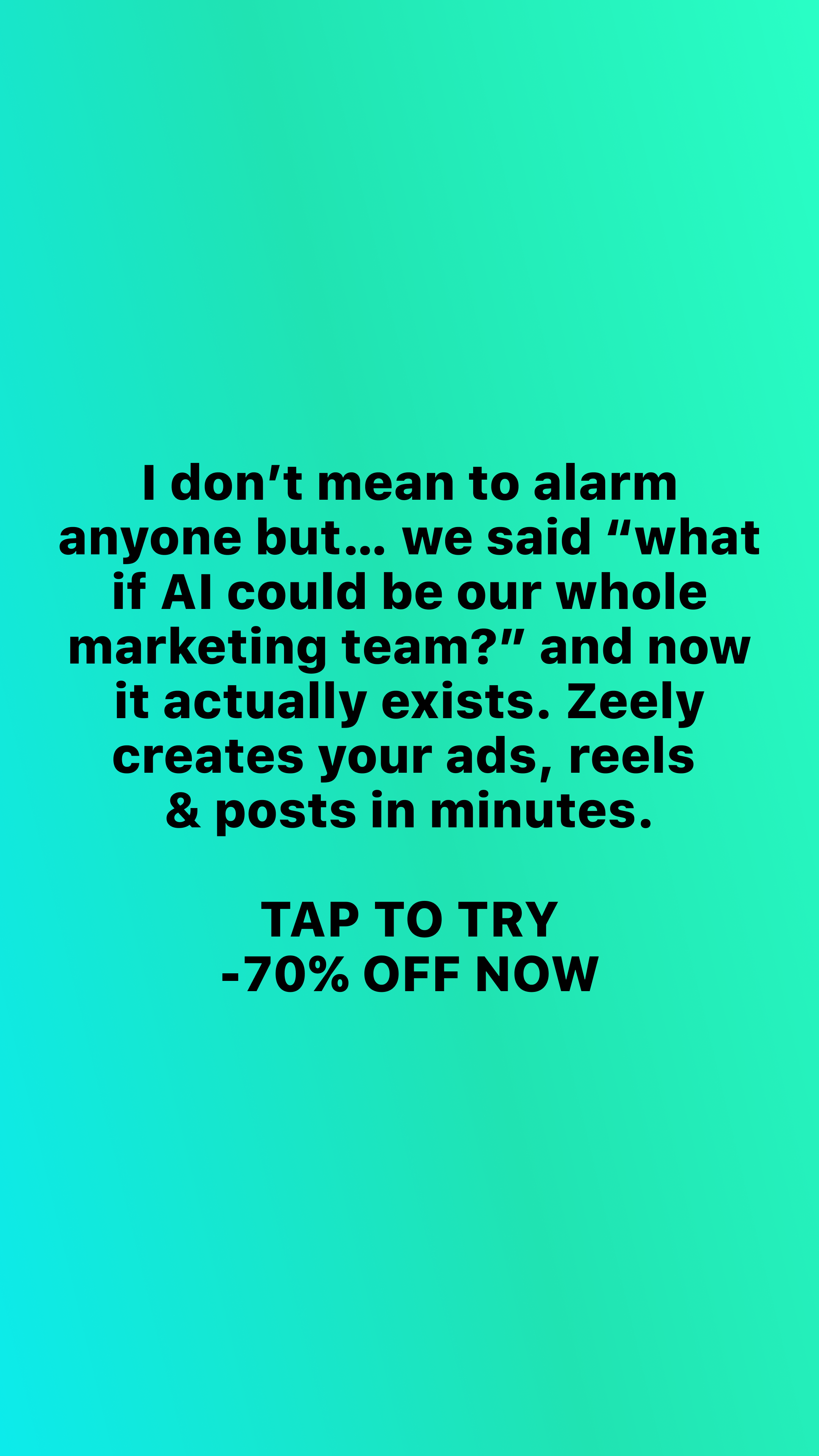 Zeely Facebook ad