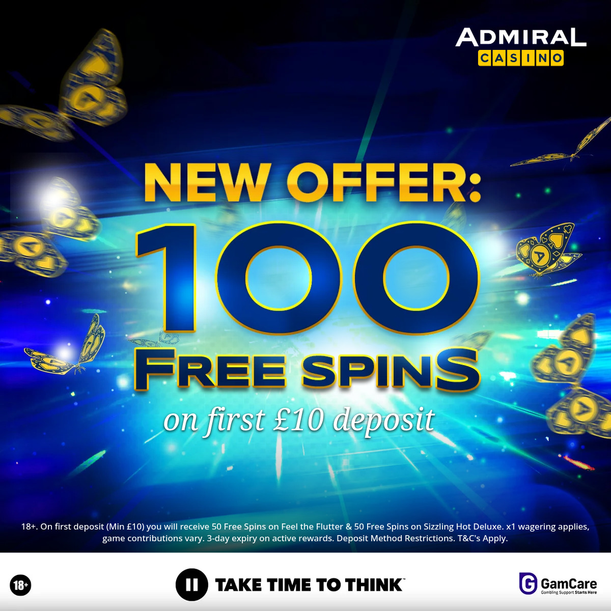 Admiral Casino Facebook ad
