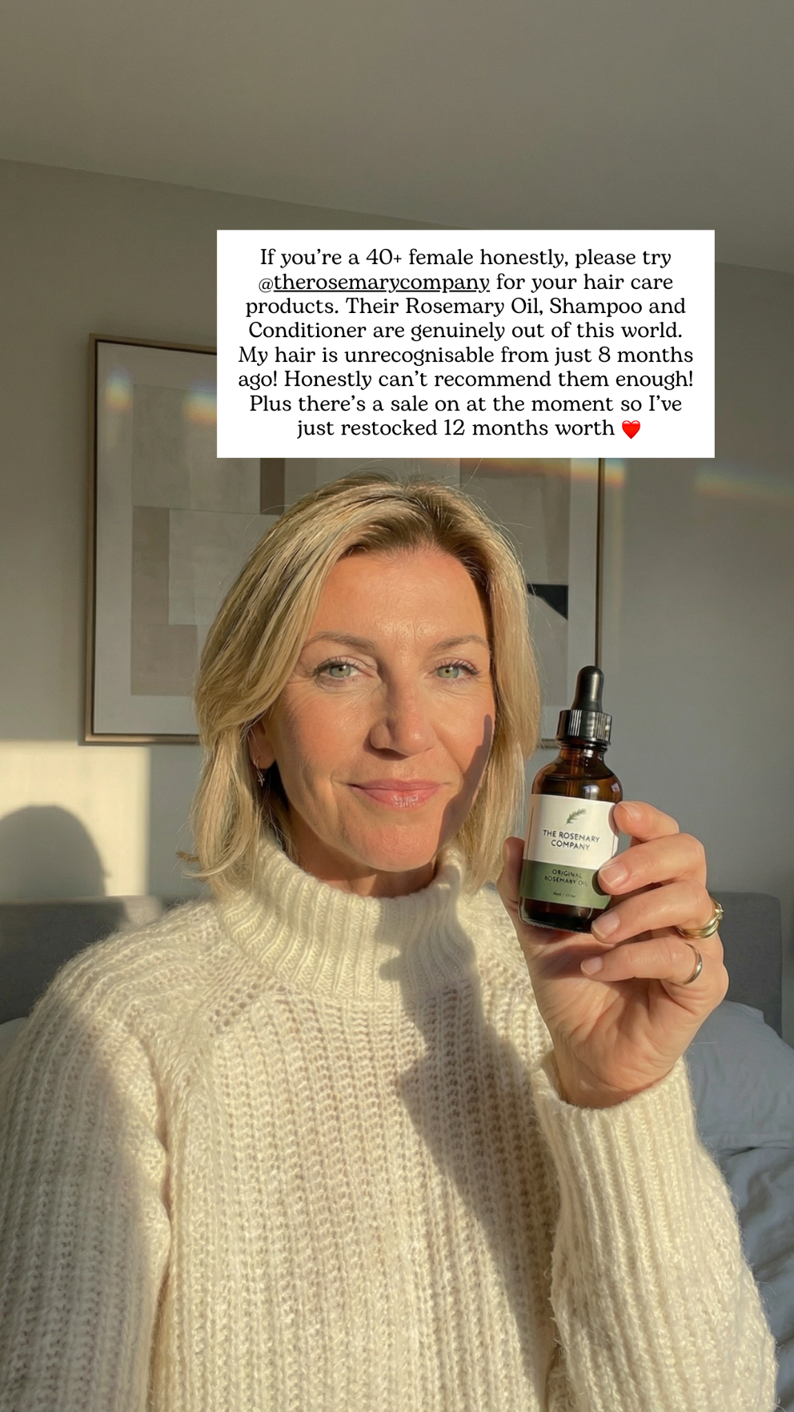 The Rosemary Company Facebook ad