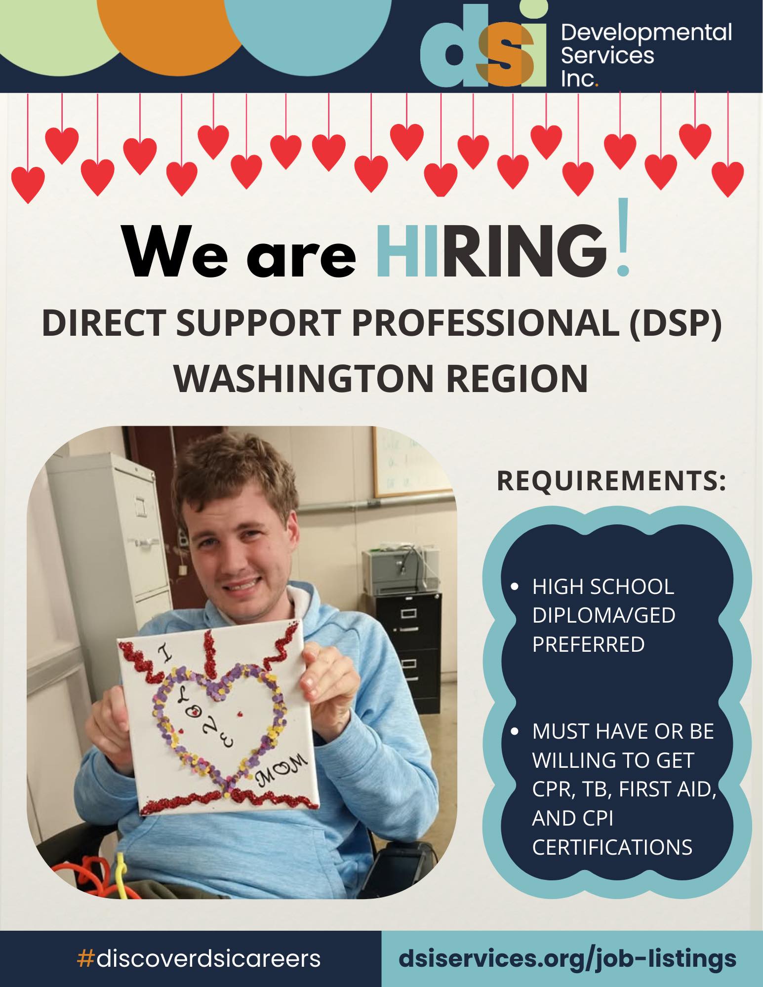 Discover DSI Careers Facebook ad: Job Listings, DSI Services