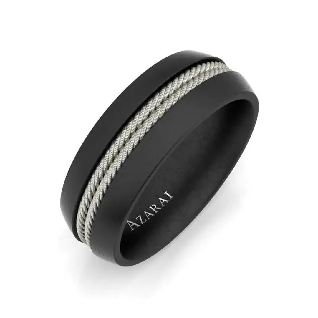 Azarai Jewelers Facebook ad: SAY GOODBYE TO BORING WEDDING RINGS!